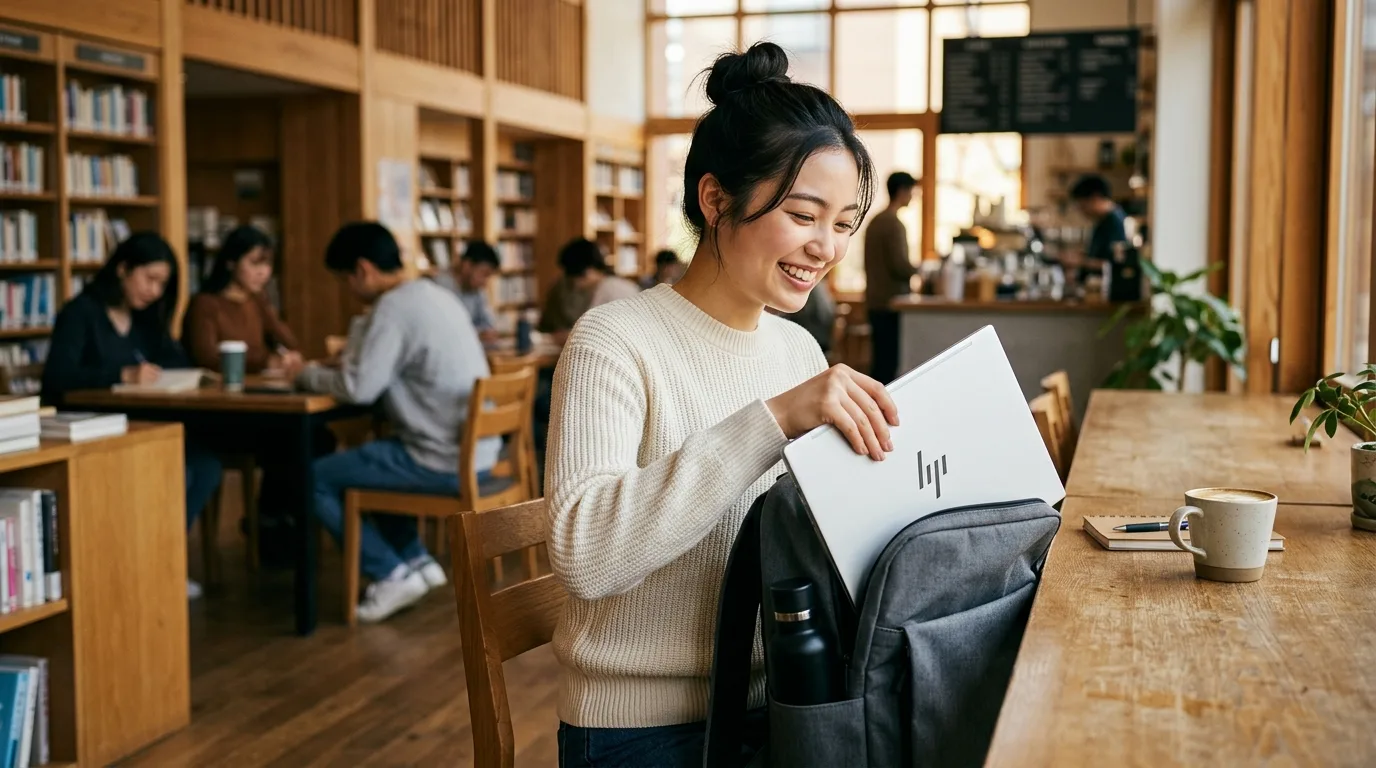 通学PCは「1kg以下」が絶対条件。1.3kgを買った学生が失う「4年間の学習機会」の解説図解イメージ