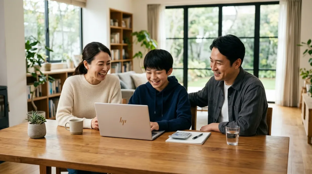 Microsoft Family Safety子供のPC時間制限設定画面