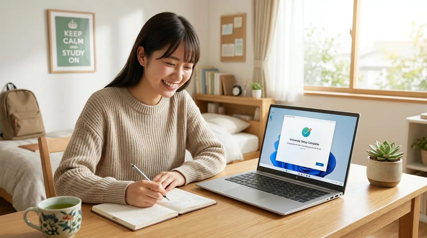 入学式直前は手遅れ？大学生用パソコンを買う「ベストな時期」とPC難民の恐怖の解説図解イメージ