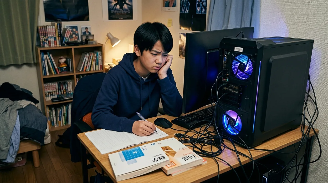 中学生に「ゲーミングPC」は必要ない？親が買うべきは“ゲームもできる”学習機の解説図解イメージ