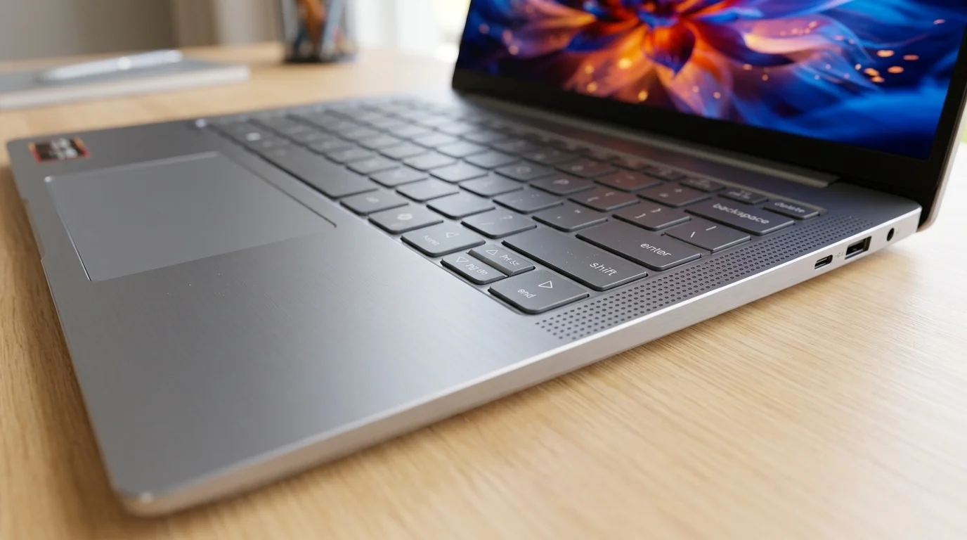 Lenovo IdeaPad Slim 5 14型 薄型アルミボディとスピーカー・キーボード詳細マクロ